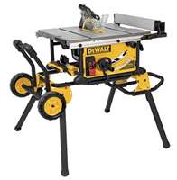 DW-E7491RS 10" JOBSITE TABLE SAW W/ ROLLING STAND