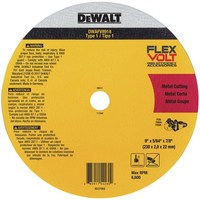 9X 5/64X 7/8 FLEXVOLT CHOP SAW ABRASIVE DISC FOR METAL