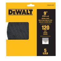 DW-AM1205P DRYWALL MESH DISC 9 INCH HOOK-AND-LOOP