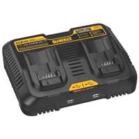DW-DCB102 12/20V DUAL CHARGER WITH USB PORTS