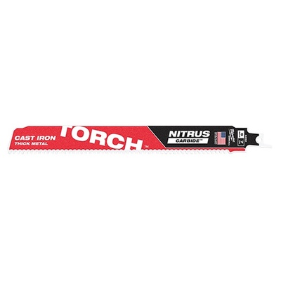 48-00-5262 9" 7TPI THE TORCH FOR CAST IRON WITH NITRUS CARBIDE - 1 PACK