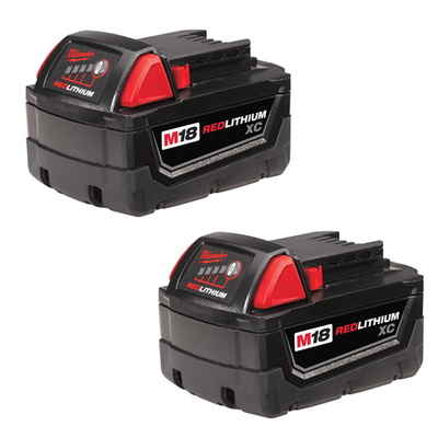 48-11-1822 M18 REDLITHIUM HIGH CAPACITY BATTERY TWO PACK (48-11-1828)