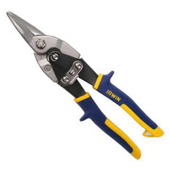 IRW-2073211 9" OFFSET SNIP CUTS STRAIGHT AND LEFT ANGLES RED HANDLE