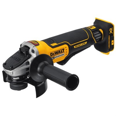 DW-DCG413B 4-1/2" 20V MAX* XR® BRUSHLESS PADDLE SWITCH SMALL ANGLE GRINDER WITH KICKBACK BRAKE