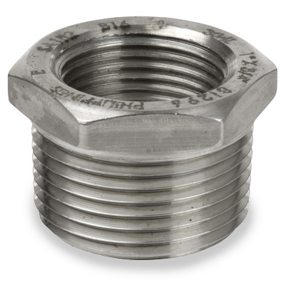 FBH-2622-SS 1-1/2X1 HEX BUSHING STAINLESS