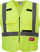 HIGH VISIBILITY YELLOW SAFETY VEST L/XL