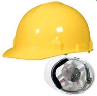 #14833 SC-6 YELLOW HARD HAT SLOTTED