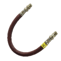 18"  4,800 PSI EXTENSION HOSE FOR HAND OPERATED GREASE GUNS