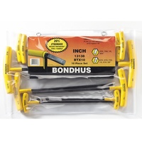 Bondhus 38072 8mm GoldGuard Plated Ball End L-Wrench 