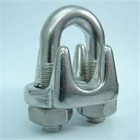 SS-316CLIP (#6) 3/16" STAINLESS WIRE ROPE CLIP