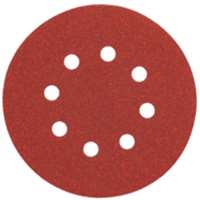 80 GRIT 5 HOLE SAND DISC SOLD AS 25/PACK