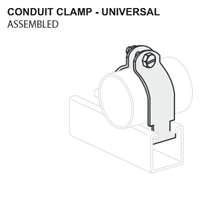 UNIVERSAL PIPE CLAMP W/HDW 2
