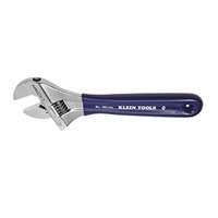 KLI-D509-8 8" ADJUSTABLE WRENCH - EXTRA WIDE JAW