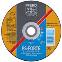 PFE-61001 4-1/2" X 1/4" - 5/8-11 ARBOR - 24G ALUMINUM OXIDE - GENERAL PURPOSE - GRINDING WHEEL