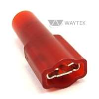 WAY-30513 22-18GA .25 RED FEMALE QUICK DISCONNECT FULL NYLON INSULATED